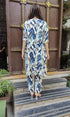 Blue Zipper Coord Set